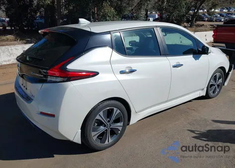 2020 Nissan Leaf Sv 40 Kwh z USA, uszkodzony, nr VIN 1N4AZ1CP4LC302506